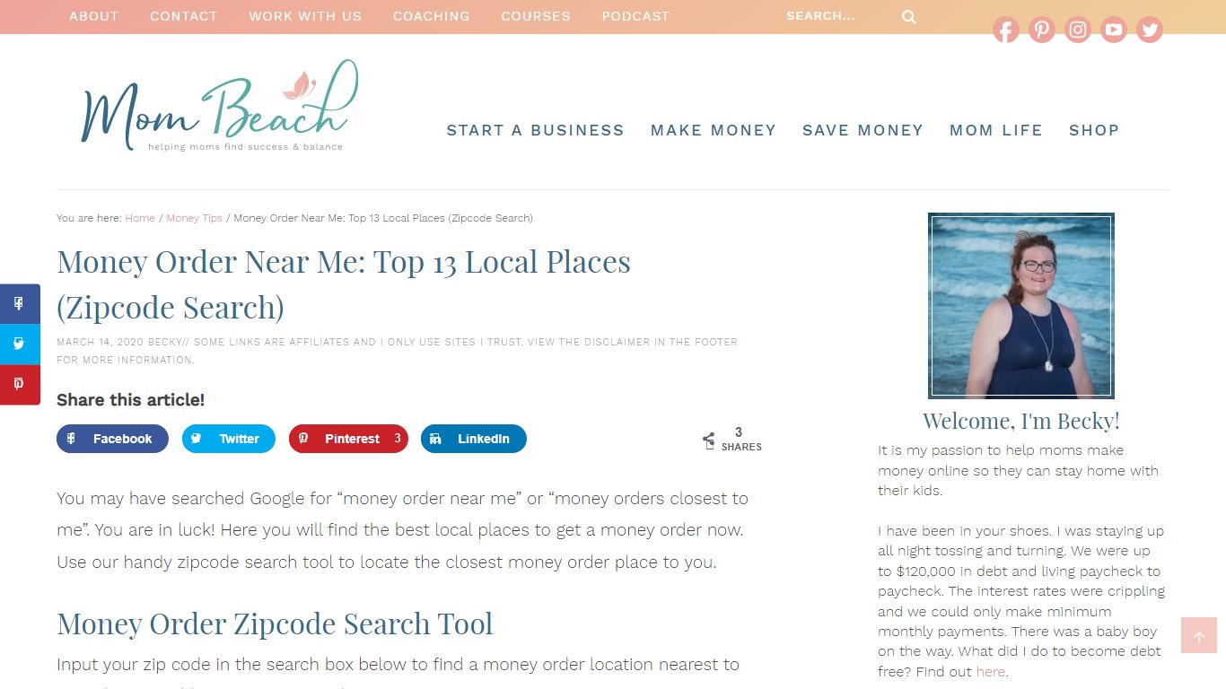 Money Order Near Me: Top 13 Local Places (Zipcode Search) - Mom Beach